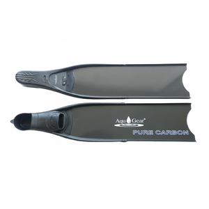 Ailerons carrés de fibre de carbone de modèle pour des ailerons de lame de carbone de plongée libre - Product Image 1