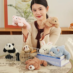 Peluche Super Douce en Gros : Lapin, Panda, Capybara, Paresseux, Poupon, Chiot – Figurines à Suspendre à la Voiture avec Rembourrage en Coton PP – Cadeau Idéal - Product Image 3