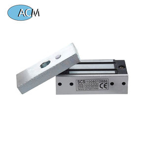 12 वी 60 किलोग्राम इलेक्ट्रॉनिक विद्युत चुंबकीय लॉक, सुरक्षित रूप से 60 किलोग्राम भार धारण करने वाले बल विद्युत चुम्बकीय लॉक - Product Image 2