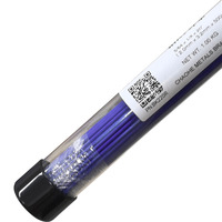 Barre de brasage en cuivre argenté BK avec revêtement de flux blanc bleu pour la soudure de l'acier inoxydable, faible point de fusion, fluidité, certifié ROHS