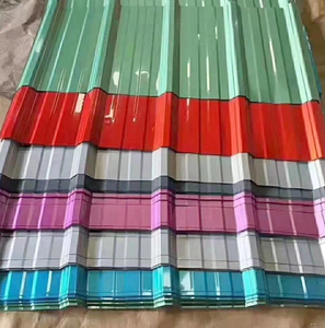 La toiture en acier ondulée de Galvalume pré-peinte couvre la coupe de BIS de revêtement imperméable de tuiles de panneaux de toit en métal de couleur de 0.5mm - Product Image 4