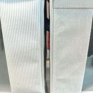 Boîte de rangement pliable NAGUAN en lin fin de haute qualité avec fenêtre transparente, série Real Shot pour la maison - Product Image 4