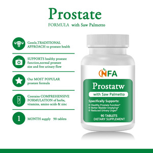 Tabletas de soporte de próstata OEM al por mayor con Saw Palmetto para una función de próstata saludable, vaciado de vejiga y comodidad urinaria - Product Image 2