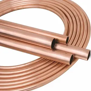 1/4 3/4 3/8 5/8 Copper Tube Pancake Coils For Air Condition Carton Packing