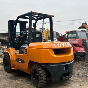 Original Japanese Toyota FD50/FD20/FD30 Used Mini Diesel <b>Forklift</b> Truck 5Ton 3Ton 7200KG 0-2000 Hours for Hot Sale - Product Image 2
