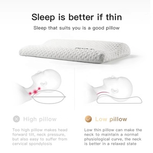 Almohada ortopédica para aliviar el dolor Cervical, almohada ergonómica de espuma viscoelástica, nueva - Product Image 3