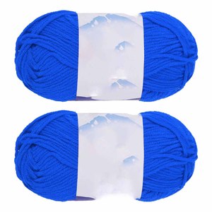 Hilo de Algodón Teñido de 5 Hebras de Grosor Medio, Material para Tejer a Crochet, Hilo Mezclado Hecho a Mano para Bufandas, Muñecas, Zapatos y Otros - Product Image 6