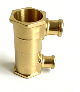 ملحقات مهوية مخصصة، جلبة نحاسية سداسية مخصصة بقطر داخلي 25 مم وطول 73 مم - Product Image 2