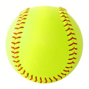 Pelota de Softbol Verde Personalizada de 12 Pulgadas - Opciones de Color/Logotipo/Peso para Máquinas de Lanzamiento, Nuevas Pelotas de Práctica y Entrenamiento - Product Image 1
