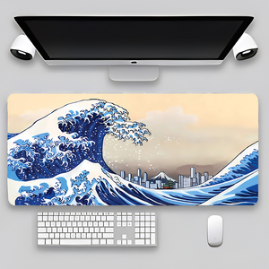 Desk <strong>Mat</strong> Ergonomic <strong>Mouse</strong> Pads Wrist Rest Keyboard Mousepad <strong>Custom</strong> logo Mauspad - Product Image 5