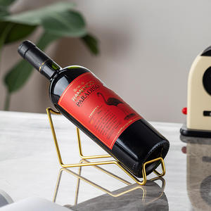 Moderno Botellero Rectangular Duradero para Botellas Invertidas, Decoración para Fiestas, Adorno de Estilo Lujoso Ligero - Product Image 1