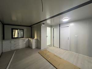 บ้านสำเร็จรูปสวยงามพร้อมสวน ระบบกันความร้อน ทนไฟ ขยายได้ โครงสร้างเหล็กสไตล์ร่วมสมัย บ้านพักตากอากาศขนาดใหญ่พร้อมเฟอร์นิเจอร์ บ้านคอนเทนเนอร์ - Product Image 6