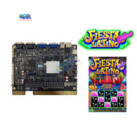 Hiburan populer Fiesta Latino tinggi 80% - 99% paoused versi HT layar ganda papan permainan PCB untuk permainan keterampilan