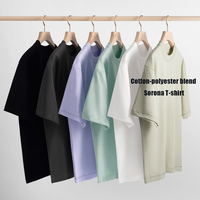 T-shirts imprimés en 3D, 7 couleurs, 70% coton biologique, respirants, résistants au rétrécissement, de qualité supérieure, personnalisables, pour hommes et femmes, t-shirt décontracté