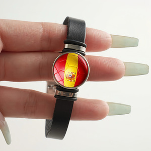 Bracelet en cuir Tournoi de football États-Unis-Mexique 2026 – Vente en gros, Bijou Souvenir Populaire Transfrontalier, Style Unisexe Polyvalent - Product Image 3