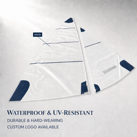 C420 Main Custom Cross Cut en Dacron BCD250 pour répliques de voiles de bateau