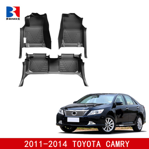 wholesale Factory Custom 5D TPE <b>Rubber</b> Eco-friendly Waterproof Anti Slip 5D Car <b>Floor</b> Mats 3 Pieces for Toyota Camry 2011-2014 - Product Image 3