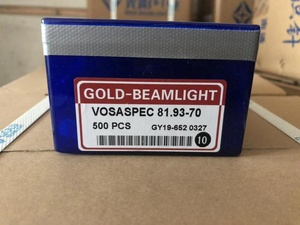 Aguja para Máquina de Tejer Plana VOSASPEC 81.93-70 <span class=keywords><strong>9GG</strong></span> 10GG GOLD-BEAMLIGHT, Material de Acero - Product Image 2