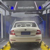 Système de lavage de voiture automatique sans contact à haute puissance au meilleur prix avec nettoyage intelligent à haute pression