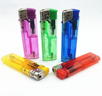 Allume-cigare rechargeable personnalisé en gros avec briquet en plastique électronique de haute qualité