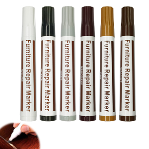 <span class=keywords><strong>Kit</strong></span> de réparation de meubles Marqueurs pour bois - Ensemble de 13 - Marqueurs et bâtonnets de cire avec <span class=keywords><strong>kit</strong></span> d'aiguisage, pour les taches, les rayures, les sols en bois - Product Image 6