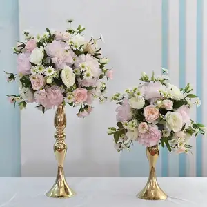 Nhân tạo 40cm hoa lớn bóng tùy chỉnh hoa bóng hoa sắp xếp handmade đám cưới sang trọng centerpieces
