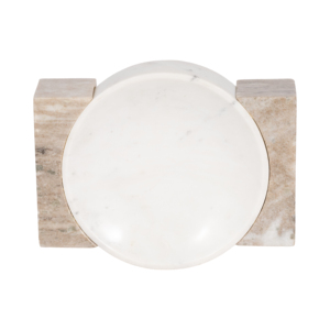 Ciotola rotonda in marmo per tavolino da caffè e piano cucina, decorazione moderna per la casa, centrotavola, decorazione da tavolo - Product Image 2