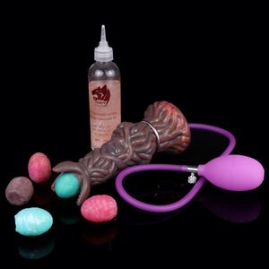 YOCY Ovipositor Laying Eggs <b>Dildo</b> alien Anal Plug for Women Sex Toy - Product Image 1