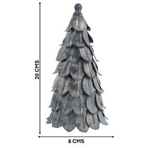 ÁRBOL DE NAVIDAD DE HIERRO CON ACABADO VINTAGE Colocación en la parte superior de la Mesa Respetuoso con el medio ambiente a precio a granel - Product Image 2