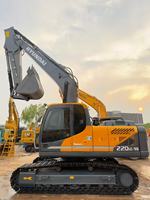 Excavatrice d'occasion Hyundai Robex220LC-9S d'origine coréenne, 22t, excavatrice sur chenilles Hyundai 220-9S, excavatrice d'occasion à vendre