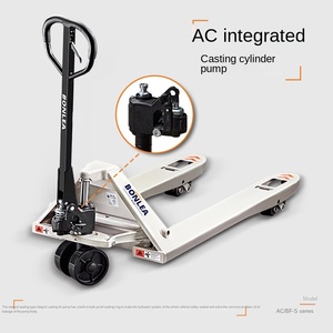 Xe nâng tay thủy lực chất lượng cao, tải trọng <span class=keywords><strong>2500kg</strong></span> (3 tấn), dùng cho di chuyển hàng hóa trong trang trại và nhà máy - Product Image 4