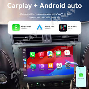 ZWNAV Android Touch Screen 9.0 ''autoradio lettore DVD per Lexus è 2005 2011 sistema Android per auto lettore Video GPS per auto - Product Image 3