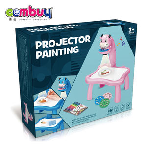 Mesa <span class=keywords><strong>de</strong></span> Dibujo con Proyector <span class=keywords><strong>de</strong></span> Juguetes <span class=keywords><strong>de</strong></span> Vaca, Set <span class=keywords><strong>de</strong></span> Pintura para Niños <span class=keywords><strong>de</strong></span> 5 a 7 Años, Tablero Educativo <span class=keywords><strong>de</strong></span> Plástico - Product Image 4