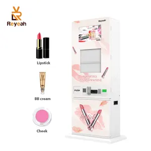 Floor Standing Shopping Mall Makeup Vending Machine Beauty Cosmetic Lipsticks Hair Wig Perfume Vending Machine