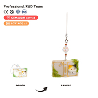 Boîte Mystère Meow Magic Book Charm, Thème Chat, Porte-clés Pendentif Figurine de Collection, Accessoires de Sac, Jouet Surprise pour Filles
