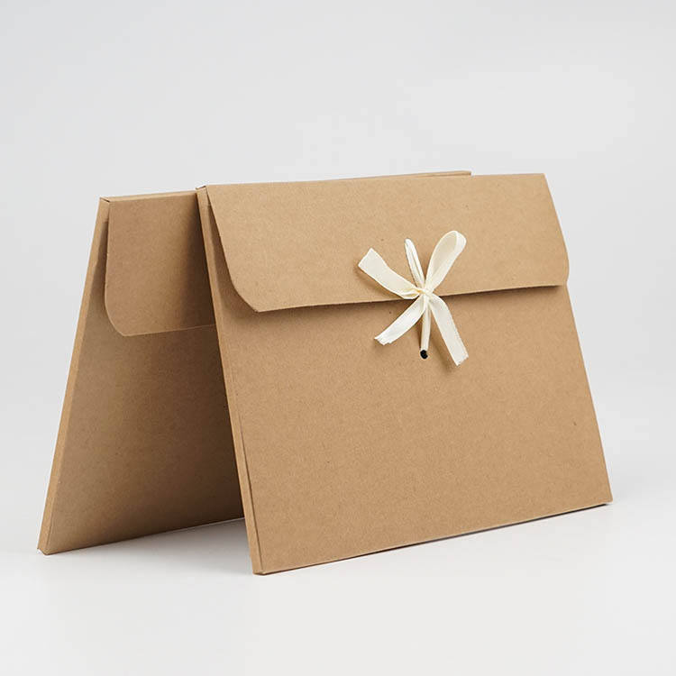 envelope with ribbon