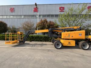 CE-zertifizierte 22m selbst fahrende gebogene Armhub-Hebebühne Manlift Neubau Hydraulikstahl-Motor kern komponente für zu Hause - Product Image 5