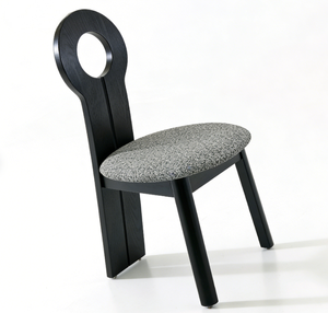 Sedia da Pranzo Moderna D5706A <span class=keywords><strong>in</strong></span> <span class=keywords><strong>Legno</strong></span> Massello Ecologico e Impermeabile per Sala da Pranzo e Arredamento Casa (Nero e Bianco) - Product Image 1