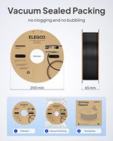 Filamen ABS 1.75mm ELEGOO Grosir, Tahan Panas, Ketangguhan Tinggi, Tahan Benturan, Cocok untuk Printer 3D Bambulab, Creality, AnyCubic