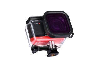 Filtros de buceo subacuática y funda impermeable para <span class=keywords><strong>Insta360</strong></span> <span class=keywords><strong>One</strong></span> <span class=keywords><strong>R</strong></span> & Leica, accesorio deportivo con lente gran angular de <span class=keywords><strong>1</strong></span> <span class=keywords><strong>pulgada</strong></span>, 3 colores - Product Image 5