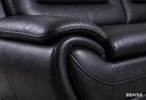 Juego de Sofás Chesterfield de Lujo Frank Furniture, Tapizado en PU con Botones Oscuros, 3+2+1 Plazas - Product Image 3