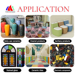 صبغة سيراميك مقاومة للحرارة العالية-لون ثابت وتوافق مزجج ممتاز للفخار والبورسلين - Product Image 6