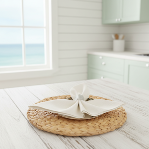 Handmade Eco-friendly Water Hyacinth <b>Placemat</b> Set Customizable Color Logo Natural Material Vietnam Origin Carton Coffee Table - Product Image 4