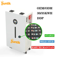Système de batterie hybride empilable AC LiFePO4 avec protection IP65, communication CAN, 51,2 V pour appareils électroménagers