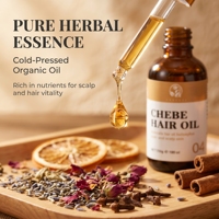 Ensemble de produits capillaires Chebe : Soin capillaire personnalisé, marque privée, shampoing naturel, après-shampoing, huile de croissance, prévention de la chute des cheveux