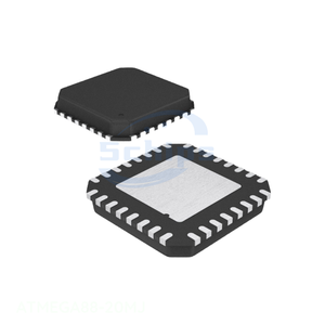 Composants électroniques d'origine ATMEGA88-20MJ 32 VFQFN avec contacts apparents intégrés - Product Image 1