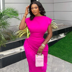 <span class=keywords><strong>2025</strong></span> mùa xuân mới thời trang giản dị của phụ nữ ngắn tay áo mỏng dài ăn mặc xếp li thô cạnh màu rắn xuyên biên giới Châu Âu thống nhất - Product Image 4