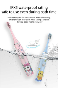 Tùy chỉnh siêu âm hiệu suất cao bàn chải đánh răng cho trẻ em vật liệu an toàn cho trẻ sơ sinh và trẻ mới biết đi đảm bảo các bà mẹ - Product Image 6