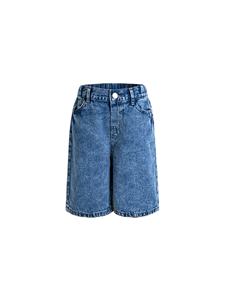 Shorts <span class=keywords><strong>en</strong></span> jean mi-taille <span class=keywords><strong>en</strong></span> coton pour enfants – Nouveauté, basique, résistant à l'usure, lavable – Idéal pour la plage et les voyages – Vente <span class=keywords><strong>en</strong></span> gros pour garçons - Product Image 1
