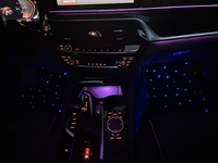 Tapis de voiture en étoile pour tapis étoilé à lumière LED IP65 avec source d'éclairage à fibre optique Contrôle vocal et charge sans fil